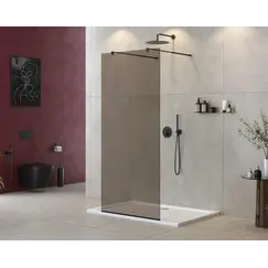 Душевая перегородка CEZARES LIBERTA-L-2-BR-NERO