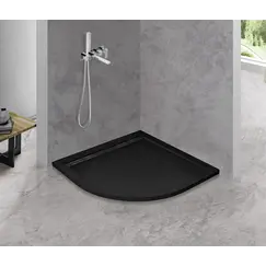 Поддон из искусственного мрамора CEZARES TRAY-AS-R-90-30-NERO