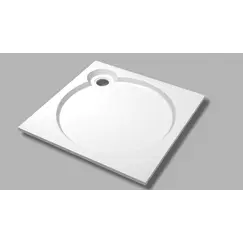 Поддон из искусственного мрамора CEZARES TRAY-S-A-90-56-W