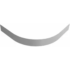 Экран для поддона из искусственного мрамора CEZARES TRAY