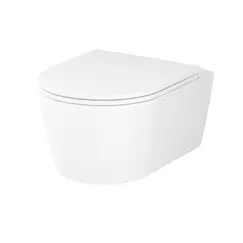 AM.PM Func подвесной унитаз 49 см FlashClean с сиденьем микролифт, бел мат