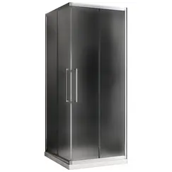 Душевой уголок ABBER Schwarzer Diamant квадрат, матовое/хром