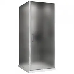 Душевой уголок ABBER Sonnenstrand  матовое/хром , в угол