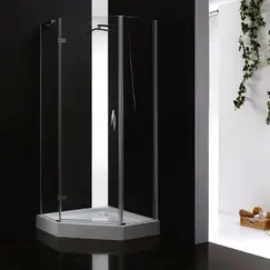 Душевой уголок CEZARES BERGAMO-W-P-1-C-Cr-L/R-IV