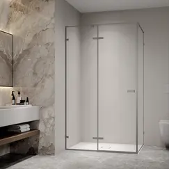 Душевой уголок RGW SV-040Gr  прозрачное/серый