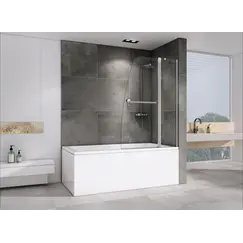 Шторка на ванну ABBER Ewiges Wasser AG50100 с полотенцедержателем