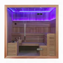 Финская сауна Frank 870 серия, 2 полки , кедр