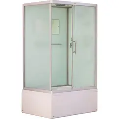 Душевая кабина ESBANO прямоугольная с крышей и высоким поддоном EST-129CKRB/LR