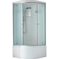 Душевая кабина четверть круга Timo Standart Т-5509 низкий поддон 90*90*225