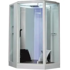 Душевая кабина с паром Orans SR-89106S white