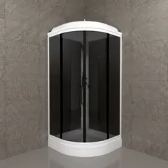 Душевая кабина Triton ГРЭЙ БЛЭК А  низкий поддон