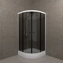 Душевое ограждение Triton ГРЭЙ А ПД31 низкий поддон