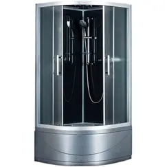 Душевая  кабина четверть круга с крышей ESG-90CRB  90х90