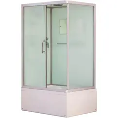 Душевая кабина ESBANO прямоугольная с крышей и высоким поддоном EST-129CKRB/ LR