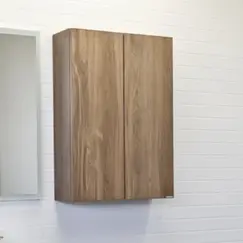 Шкаф подвесной Comforty Осло-60 дуб тёмно-коричневый