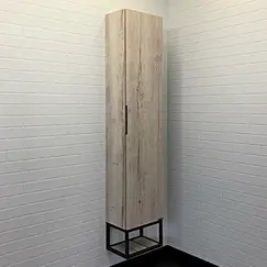 Шкаф-колонна Comforty Порто-35 дуб дымчатый