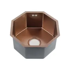 Мойка D400BR Octavia MELANA Profline 1,2/200 БРОНЗА врезная фигурная