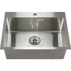 Мойка D6045H MELANA ProfLine 3,0/220 САТИН врезная