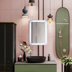 Зеркало с LED-подсветкой MELANA-5070 50х70см