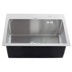 Мойка H5138F MELANA ProfLine 3,0/200 САТИН врезная