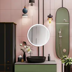 Зеркало с LED-подсветкой MELANA-600 (MLN-LED048)