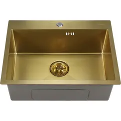 Мойка D6045HG MELANA ProfLine 3,0/220 ЗОЛОТО врезная