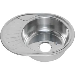 Мойка 5745 U MELANA 0,6/0,8/160 врезная  с сифоном