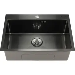 Мойка D6545HB MELANA ProfLine 3,0/220 ГРАФИТ врезная
