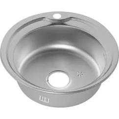 Мойка 510 MELANA 0,6/160  врезная  с сифоном