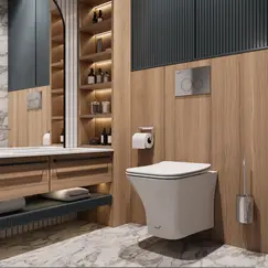 Унитаз Ceruttispa VETTORE Aria MW CT9242 подвесной безободковый белый матовый