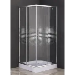 Душевой  уголок ZQ8111  PARLY с поддоном