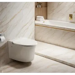 Унитаз Ceruttispa CT10195 NAUTILUS Aria Pulse подвесной с функцией импульсного смыва, безободковый