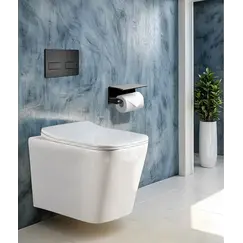 Унитаз Ceruttispa CT10479  MAIELLA Aria PP подвесной безободковый