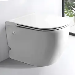 Унитаз  Ceruttispa CT10198  SELLA Pulse приставной с функцией импульсного смыва, безободковый