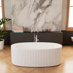 Отдельностоящая ванна Frank F7001 White  170х80