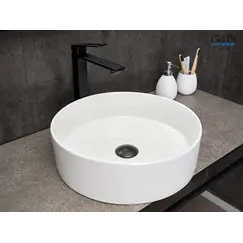 Накладная белая раковина для ванной Gid N9423