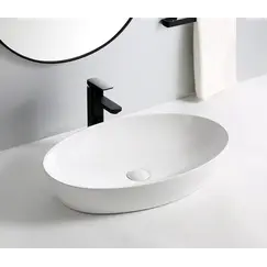 Раковина накладная овальная CeramaLux 9433