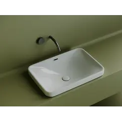 Ceramica Nova Умывальник прямоугольный встраиваемый сверху в столешницу Element 605*415*185мм
