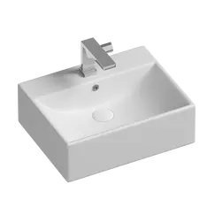Умывальник чаша Ceramica Nova накладная прямоугольная Element 500*410*160мм