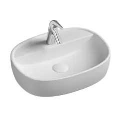 Умывальник Ceramica Nova накладной Element 500*380*120мм, с плоскостью под смеситель