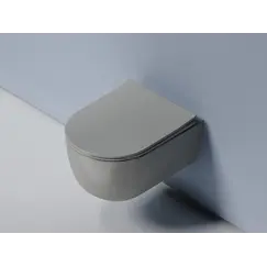 Подвесной унитаз Ceramica Nova Modena  Rimless (цвет Антрацит Матовый),