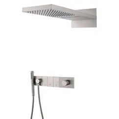 Встраиваемая душевая система  Boheme ZODIAC 132-NB сталь