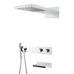 Встраиваемая  душевая система  Boheme ZODIAC 133-2-CR хром