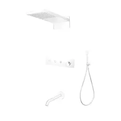 Встраиваемая  душевая система с изливом Boheme FUSION 130-2-MW