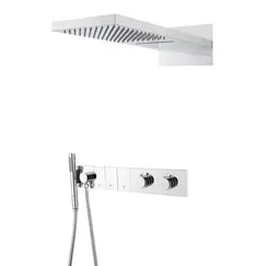 Встраиваемая  душевая система  Boheme ZODIAC 133-CR хром