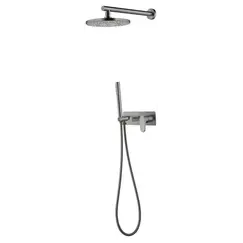 Душевая система встраиваемая  BOHEME Spectre Gunmetal 454-GM