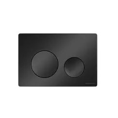 Кнопка смыва CERAMICANOVA Balance, клавиши Circle, цвет черный матовый, арт. CN12-001MB
