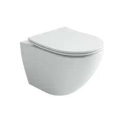 Подвесной унитаз CERAMICANOVA Metropol безободковый, смыв торнадо