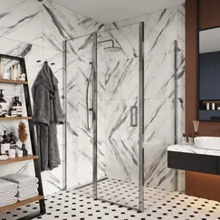 Душевой угол  VICTORIA120  Ceruttispa без поддона (90x120x195)