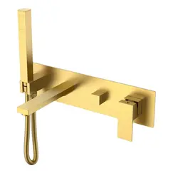 Душевая система встраиваемая   Boheme Qubic 474-2-MG Matt Gold